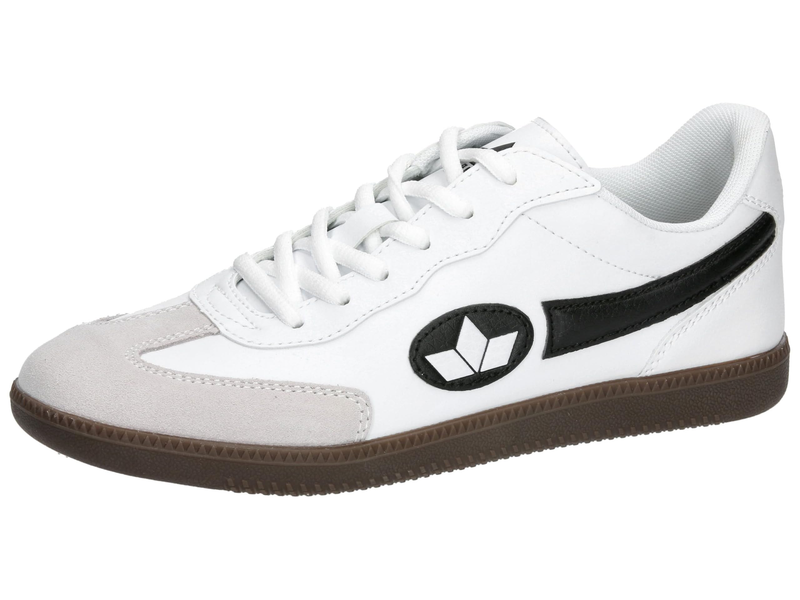 Lico Men's Shuttle Trainers, White/Black, 45 EU, White Black, 11 UK