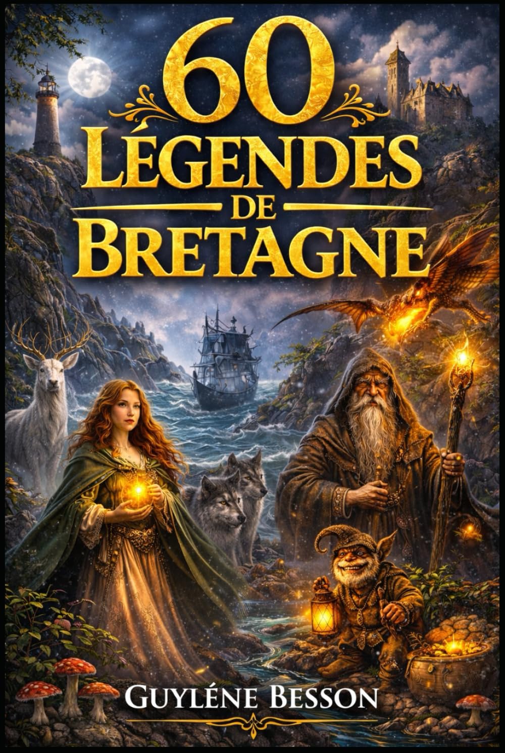 60 Légendes de Bretagne: Contes Celtiques et Rituels de Sagesse Ancestrale, le Guide Spirituel entre Terre et Mer : Brocéliande, Carnac, et les ... (Collection Légendes et Terroirs)