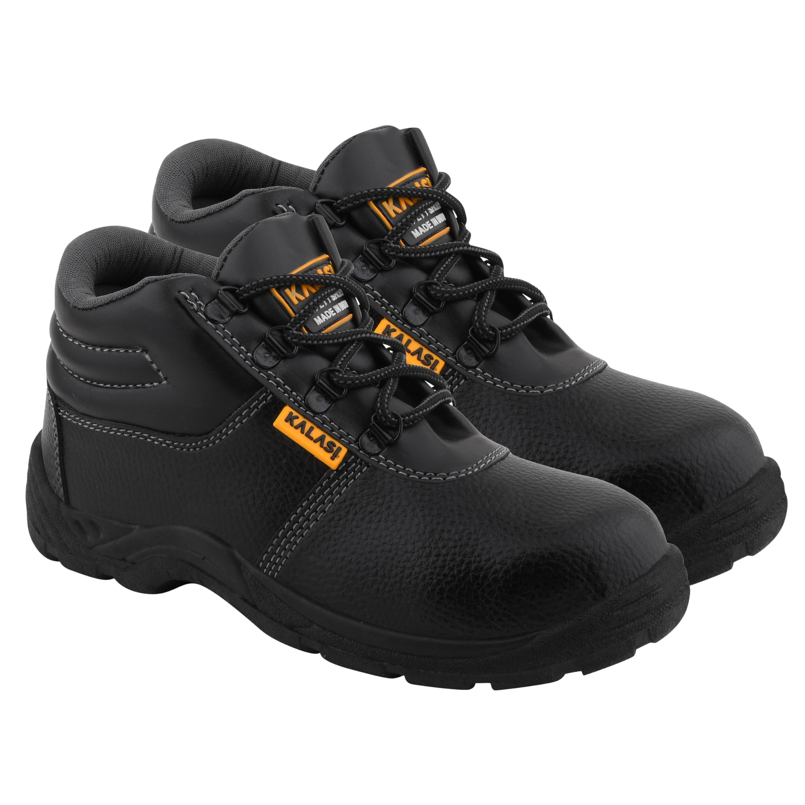 Foot Trends Lace-up Steel Toe Industiral Safety Shoes Shoes for Men (Booster-BLK-11) (B0CVL5W638) Amazon Price History, Amazon Price Tracker