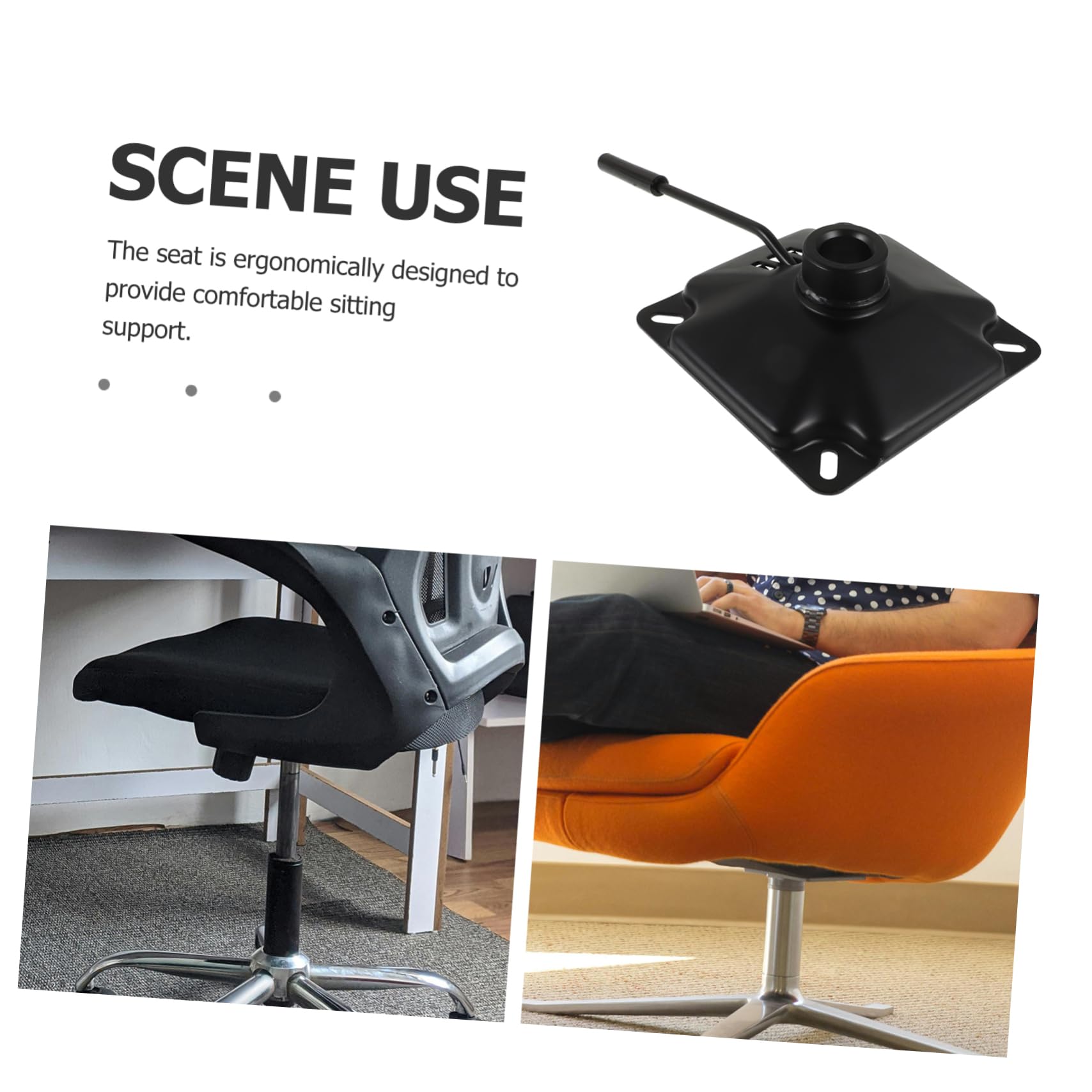 Holibanna Base Elevadora para Silla Ergonómica De Oficina Repuesto para Base De Silla Repuestos para De Alta Resistencia os para os De o para