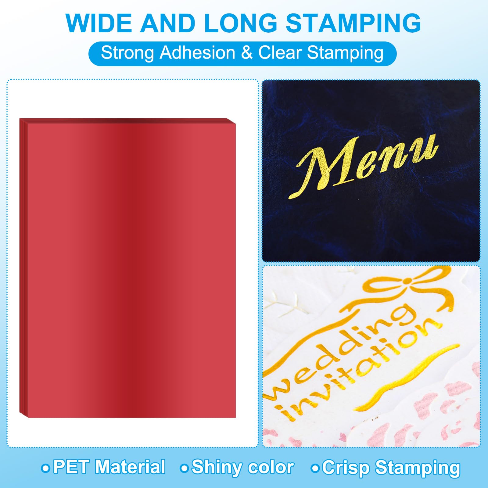 PATIKIL 11.7x8.3 Hot Stamping Foil Paper Sheet - Image 3