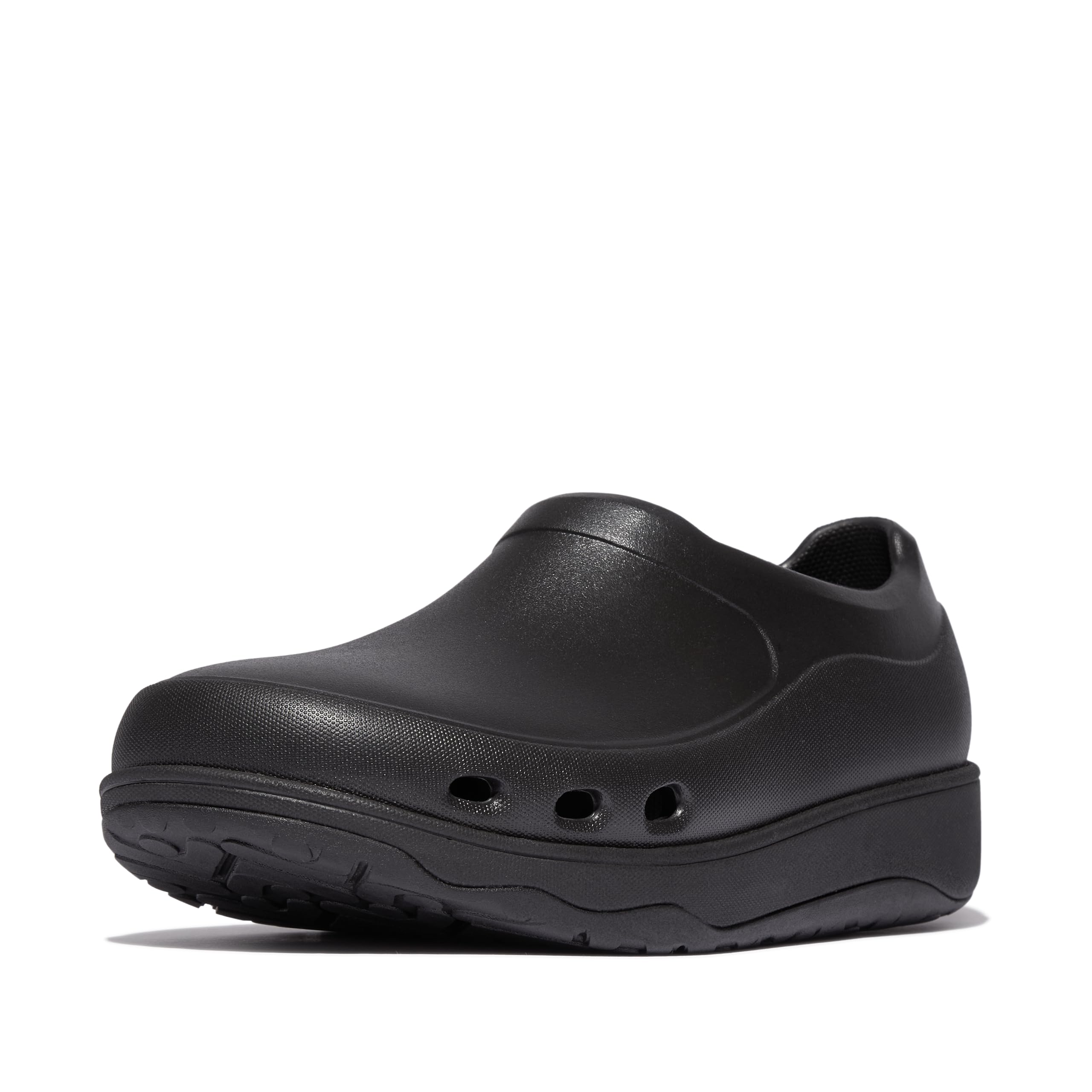 Fitflop Zoccoli Professionali ad Alte Prestazioni da Lavoro da Donna, Tutto Nero, 41 EU