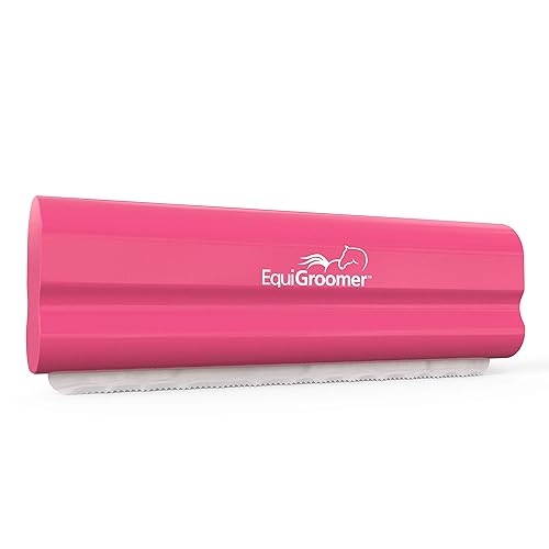 EasyGroomer Deshedding Brush for Dogs Cats | Pink | Undercoat Tool for Large and Small Pets | Comb Removes Loose Dirt, Hair and Fur | Perfect Clean for Short and Long Hair Grooming Shedding - 5 Inch - Pink