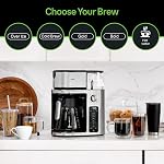 Braun MultiServe Plus 10-Cup Drip Coffee Maker - Hot & Cold Multi-Serve Brewer with Timer and Auto Start, Hot Water Dispenser, Over Ice Function, Stainless Steel & Pod-Free Design, KF9370SI