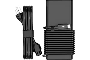 130W Dell Precision,XPS Laptop Charger Adapter for 5570 3570 5560 5550 5520 9510 9700 9575