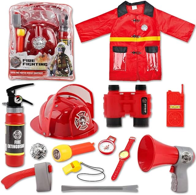 deAO Kids Role Play Costume Set with Accessories