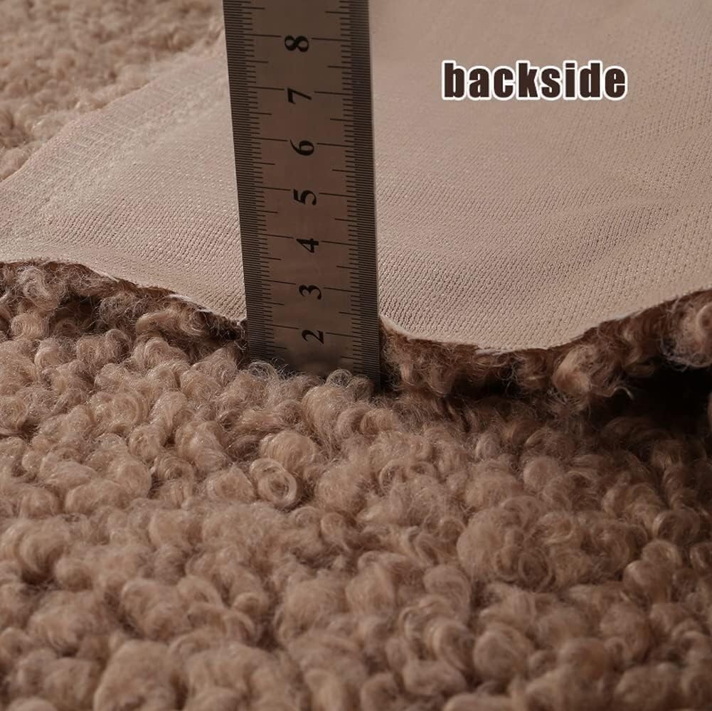 LNN Tela de piel sintética 160cm ancho, Material suave for ropa, juguetes, manualidades DIY, decoración del hogar para Vestuario,Costura
