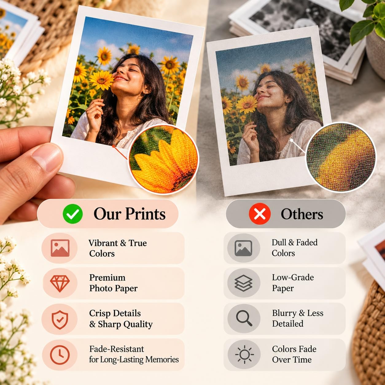 Vintage Mini Photo Prints - Personalized Retro Gifts -2