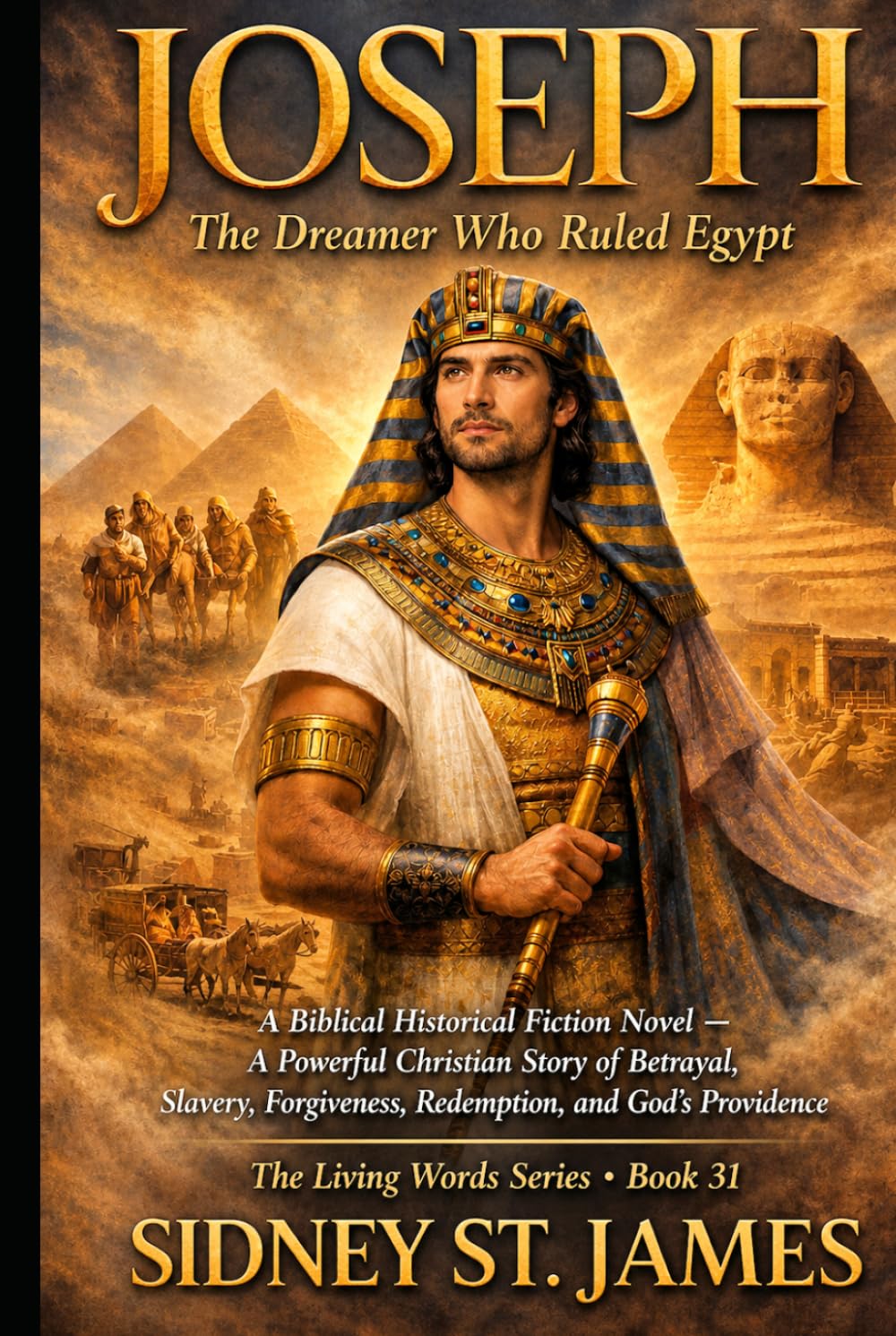 Joseph - The Dreamer Who Ruled Egypt: A Biblical Historical Fiction Novel - A Powerful Christian Story of Betrayal, Slavery, Forgiveness, Redemption, and God’s Providence (The Living Words Series)