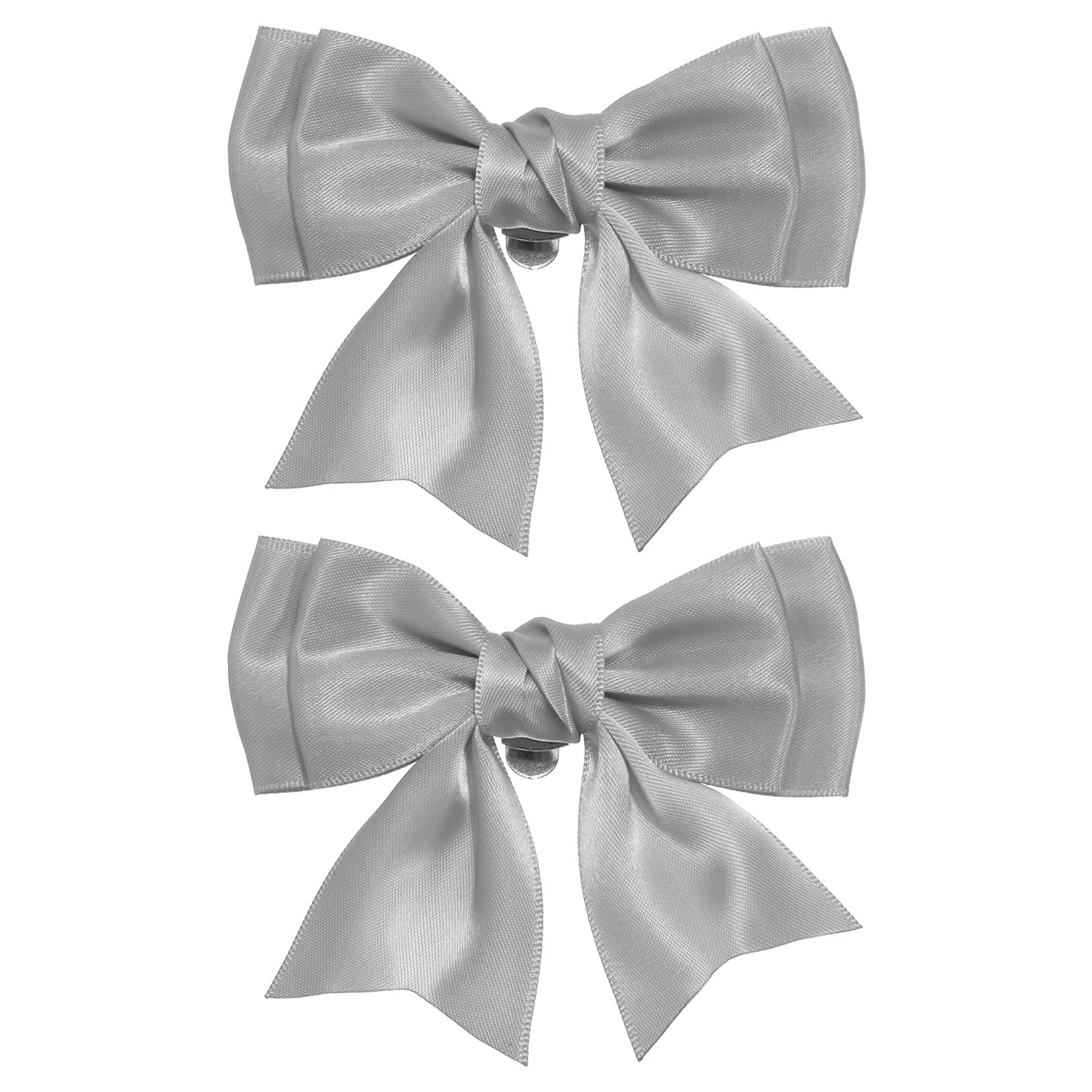 PATIKIL Shoe Clips with Bow for Women, 2 Pieces Detachable Satin Elegant Shoe Clips with Bow, Cute Shoe Buckle Ornament for Wedding, Party, Decoration, Black — view 16