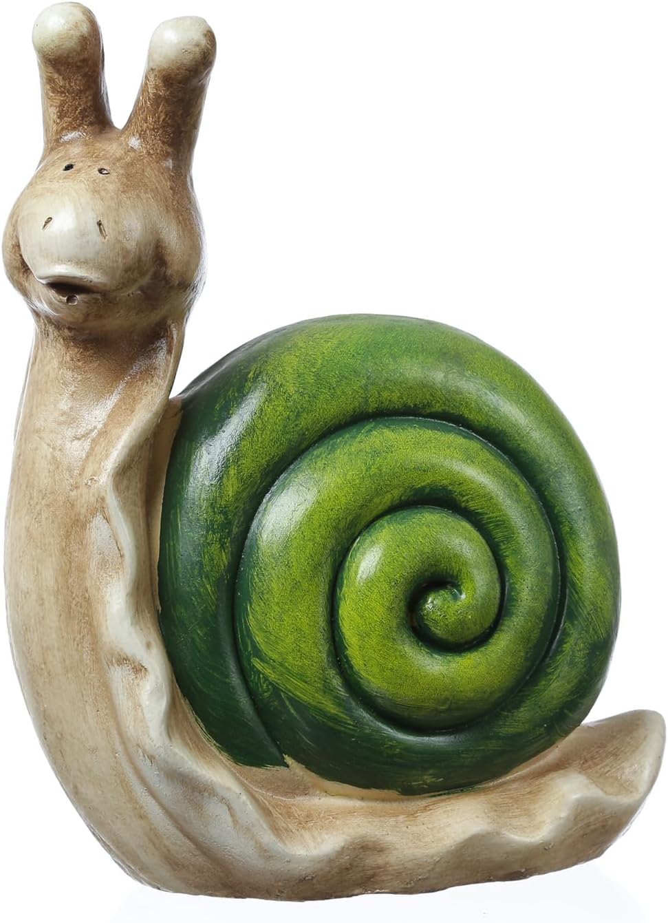 MARELIDA Schnecke Speedy Gartenfigur Dekofigur Magnesia H 33cm