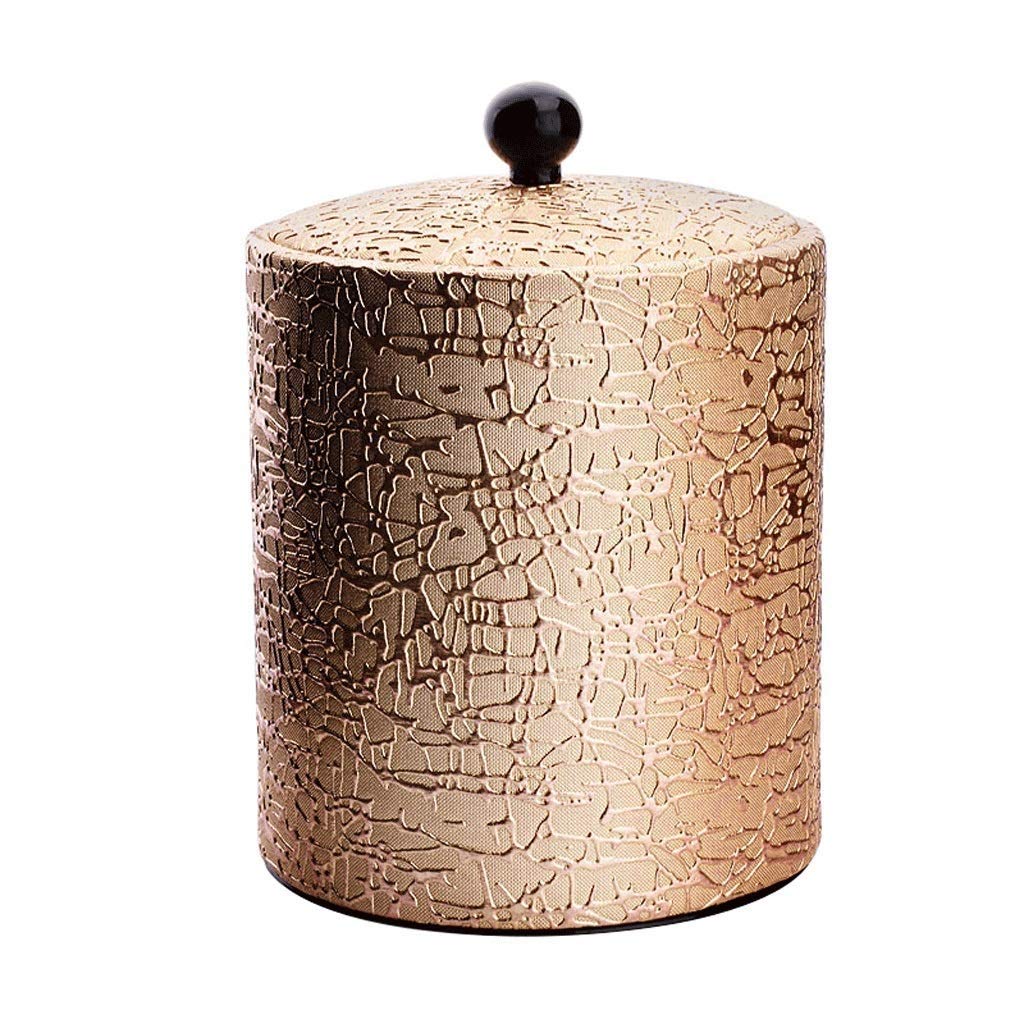 Cubo de hielo de metal con doble pared aislante y tapa hermética para el hogar