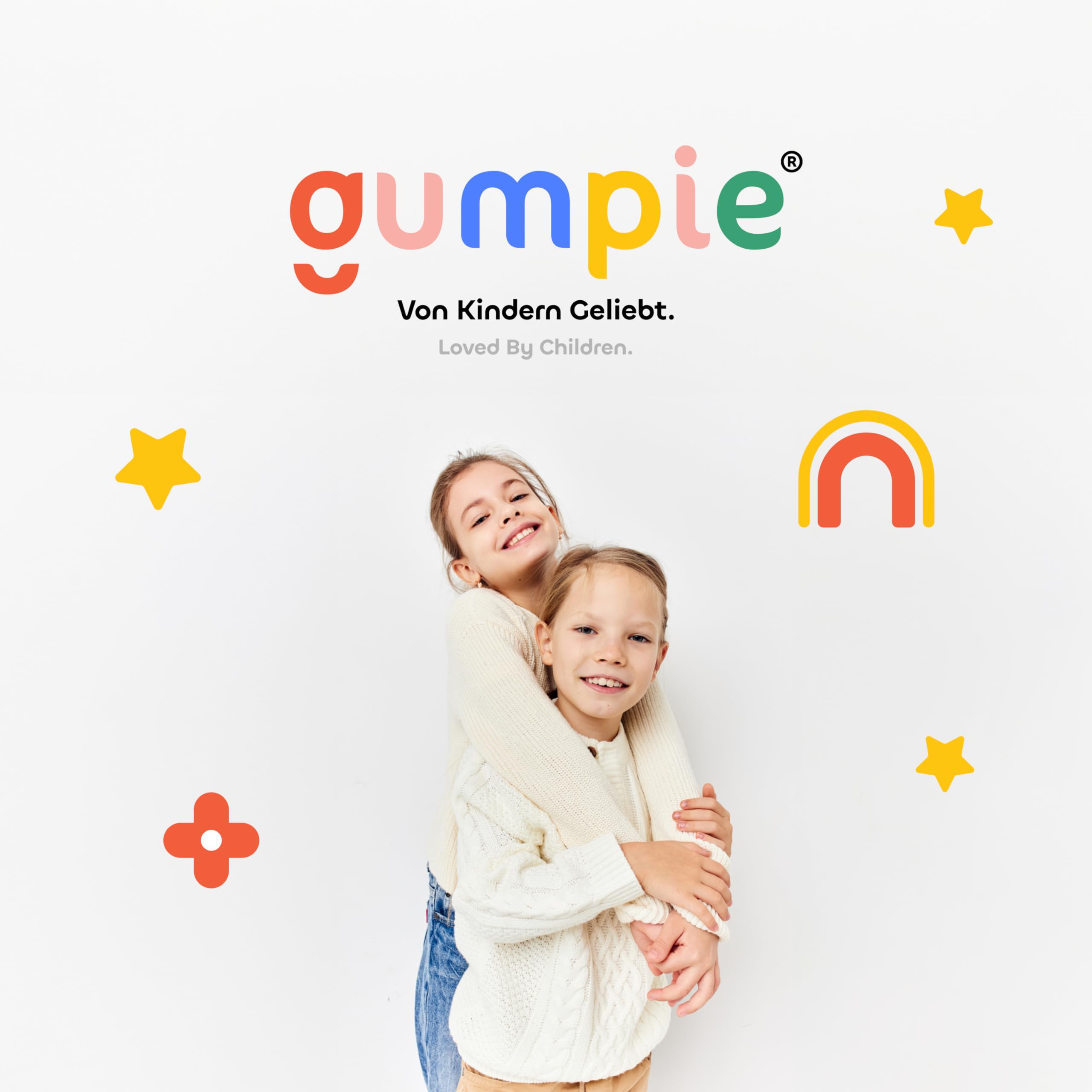 Gumpie Zahlen von 1-100 Lernposter für Kinder 1. Klasse (DIN A3) - Zahlenposter Grundschule Mathe zum spielerischen Rechnen - Klassenzimmer & Kinderzimmer Deko als Rechenhilfe - Hundertertafel