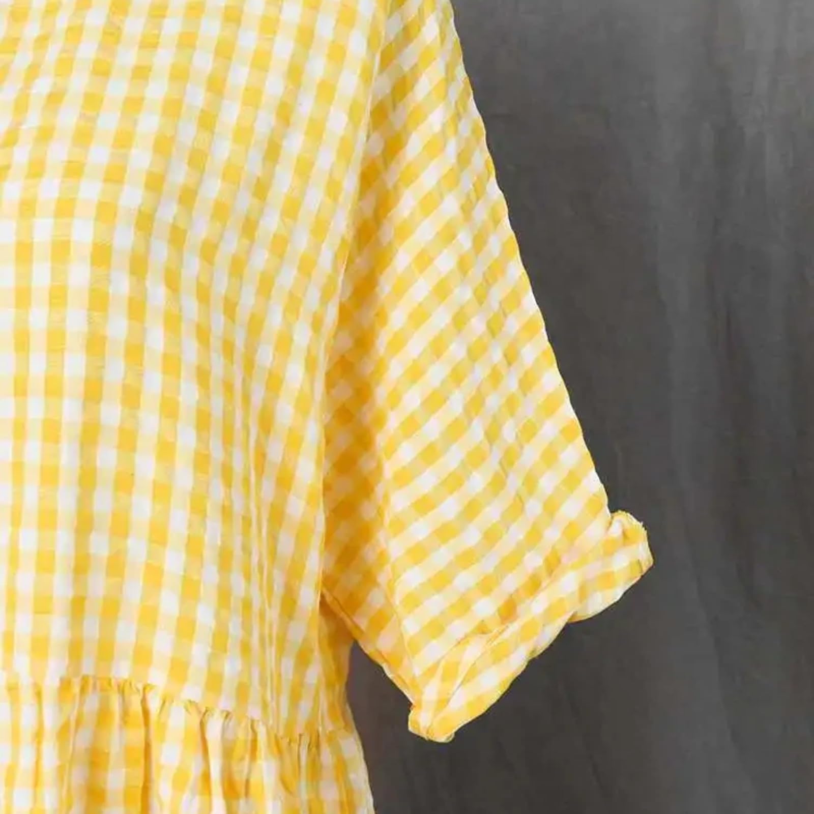 Vestido Maxi de Verano para Mujeres, Elegante túnica a Cuadros Estampada, Moda, Casual, Vacaciones, línea A Vestido Largo Oversize