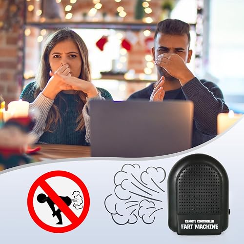 Machine à pet avec télécommande – Petit jouet électronique pour pet facile à cacher, boîte à péter amusante, farce, blague, jeux pour fête d'anniversaire, bureau, maison pour adultes et adolescents - 3