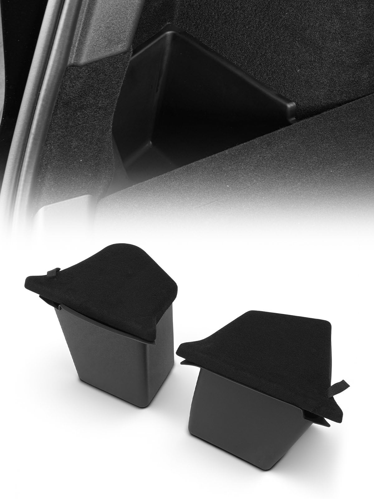 Amazon.com: YHTAUTO Trunk Organizer Storage Box with Lids for