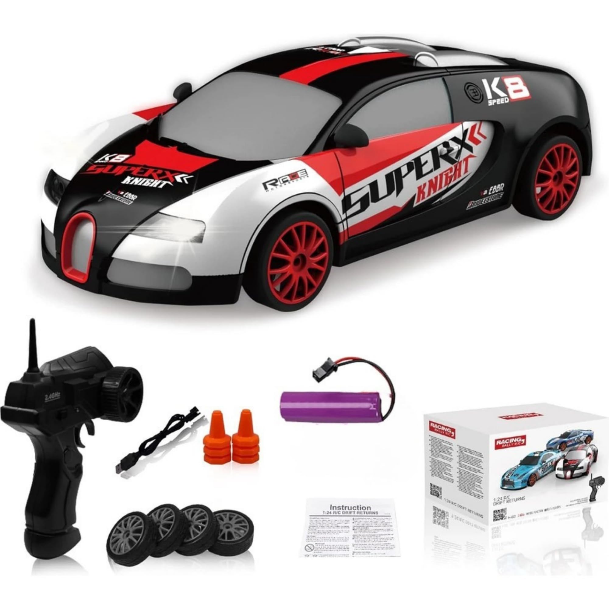 RC Uzaktan Kumandalı 15 Km/h Hız Yapan 4X4 Drift Arabası
