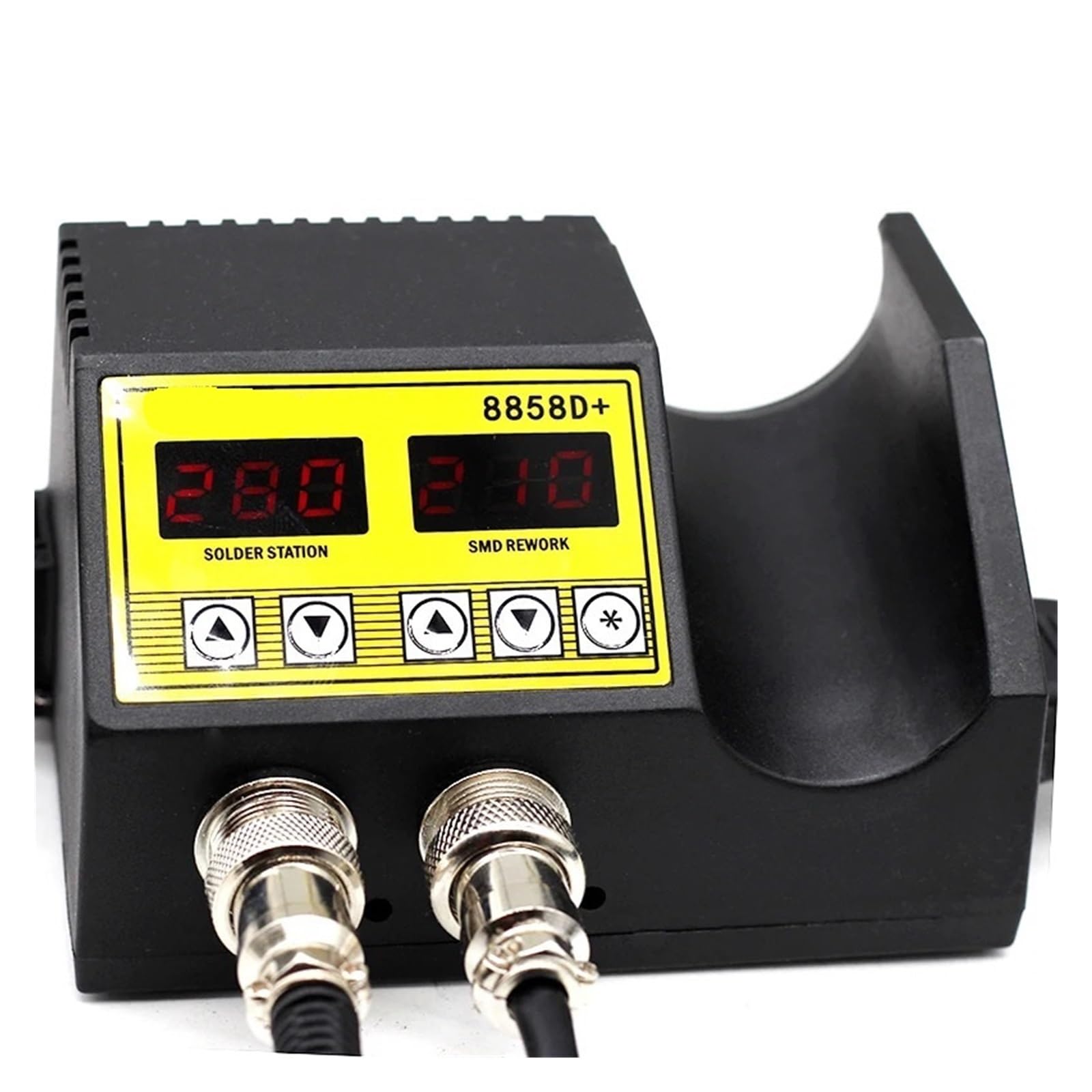 Poste de Soudure, Station de soudage intelligente 2 en 1 SMD 8858D, pistolet à air chaud portable et kit fer précision