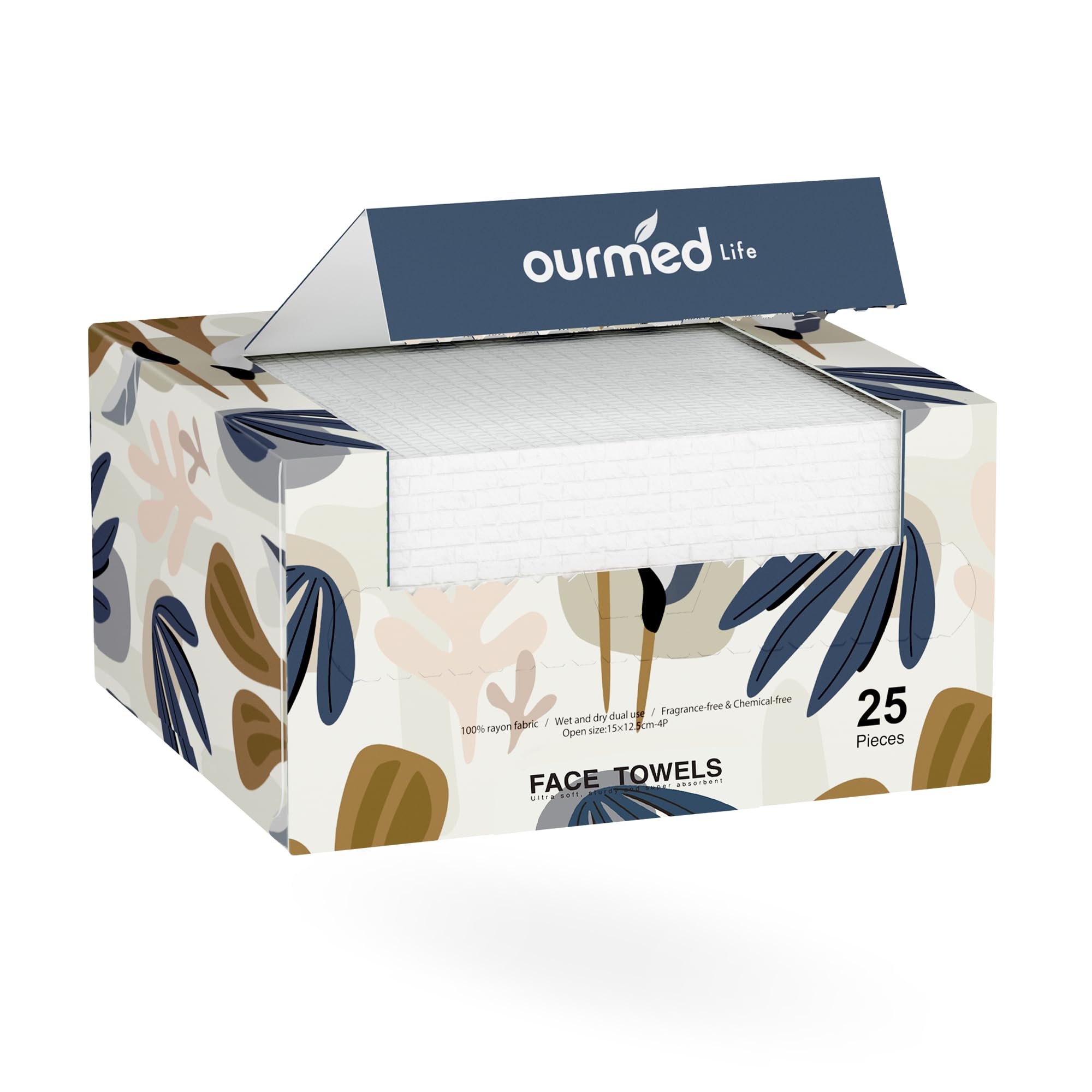 Ourmed Life Face Towels