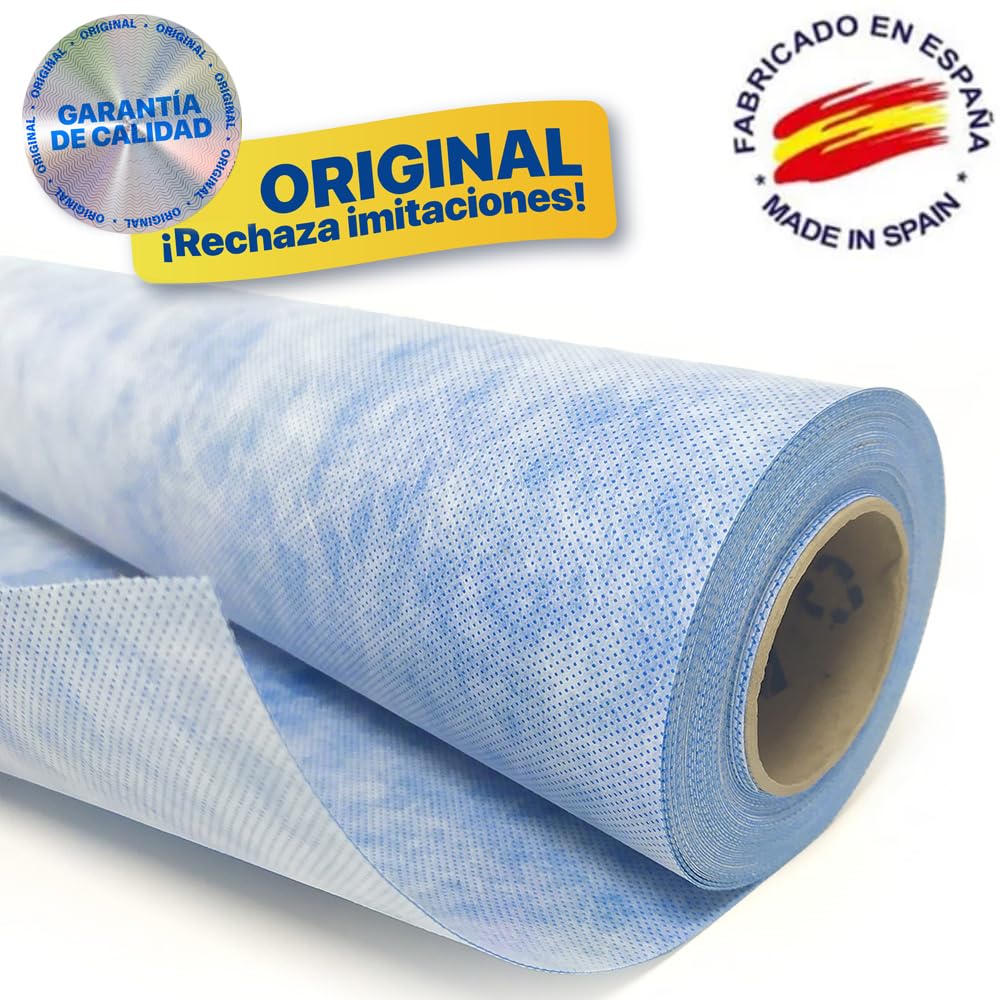 Lámina impermeabilizante para Terrazas y Cubiertas Rollo 10x1m Cumifelt | Impermeabiliza piscinas, azoteas, balcones y patios. Flexible, resistente, duradera y fácil de instalar bajo pavimento.