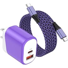 for iPhone 17e 17 Pro Max, Charging Block Brick Plug Wall Charger Box C