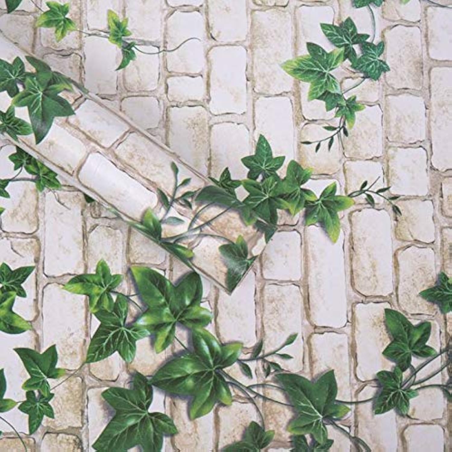 WOW Interiors(400 * 45CM L*W - 9SQFT Approx.SELF Adhesive Wallpaper (White Brick) (B07YG6D889) Amazon Price History, Amazon Price Tracker
