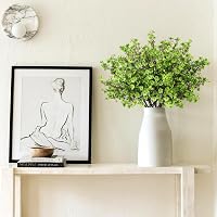 N&T NIETING Művirág Fátyolvirág Csomag - 12 db Zöld Gypsophila Virág Esküvői Dekorációhoz, Asztaldíszhez, Lakásdekorációhoz, 49 cm 2