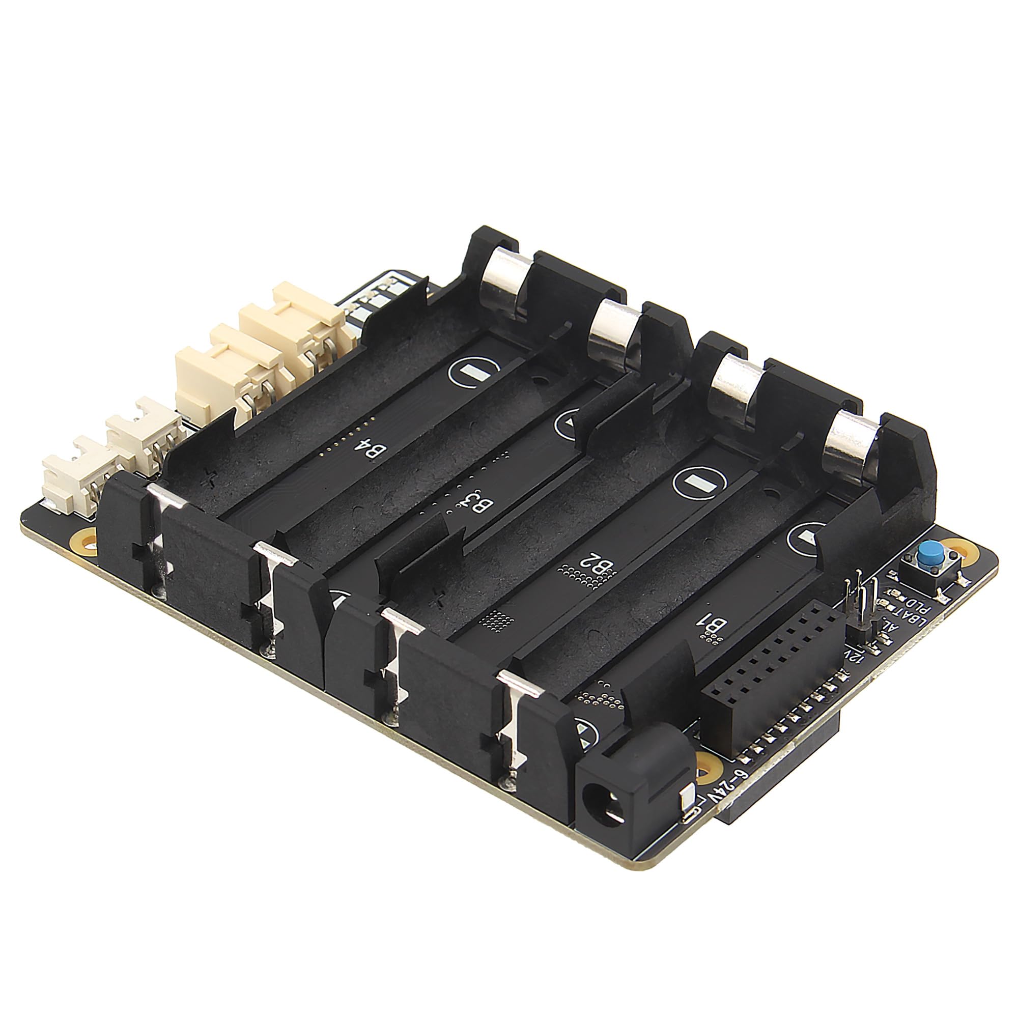 Geekworm X-UPS1 12V/5V Dual Output Universal SBC Stackable Uninterruptible Power Supply UPS Shield with Acrylic Plate Compatible with Raspberry Pi/Orange Pi/Jetson Nano/Rock Pi/Tinker Board