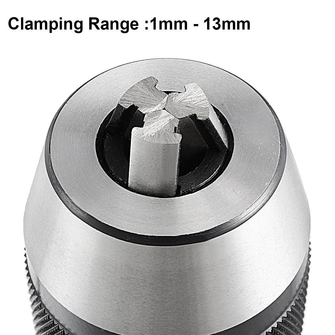 Ruilogod 1/32 pollici -1/2 pollici Drill Keyless Chuck Self-Selfen, B16 Mount