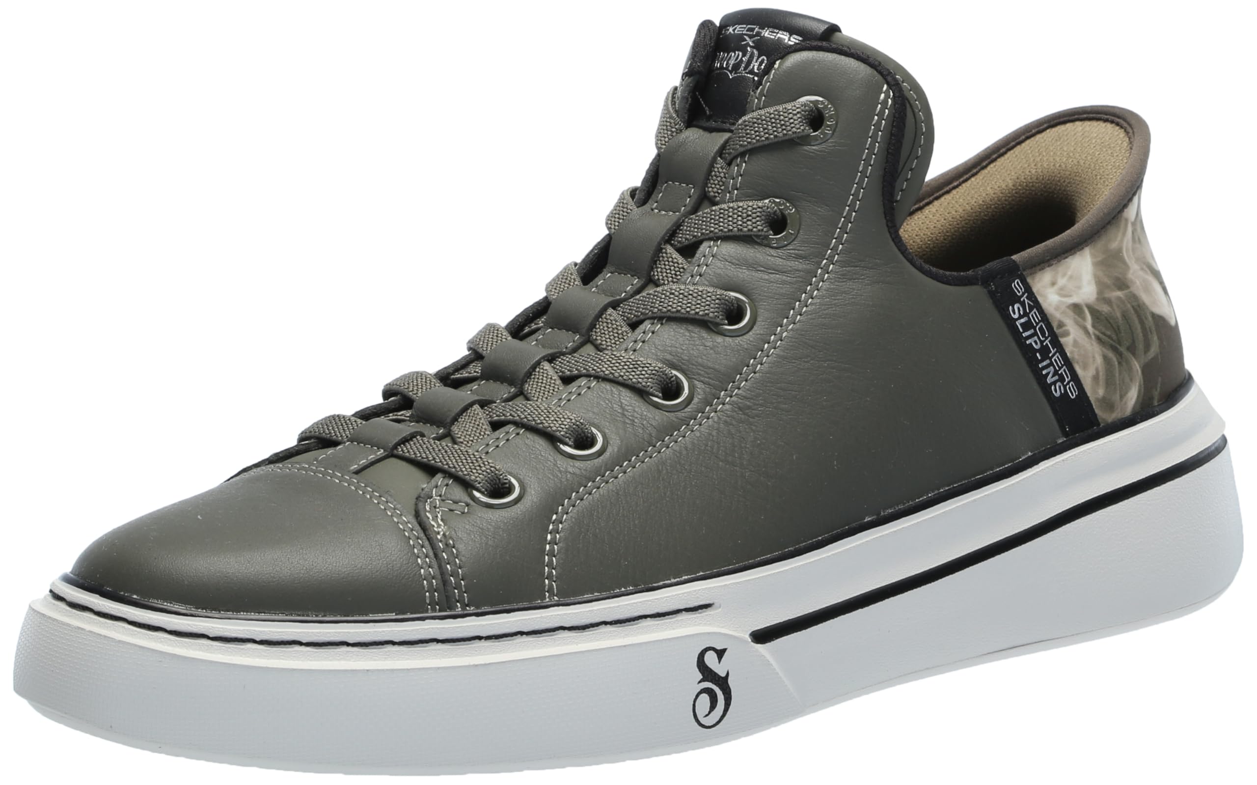 Skechers Tênis masculino Snoop Dogg:Snoop One-Og Hands Free Slip