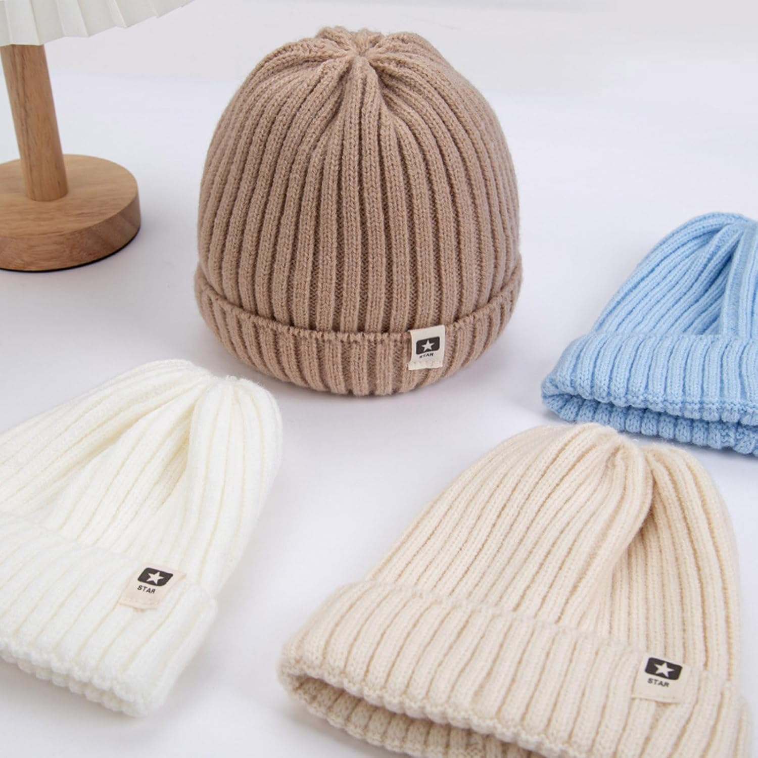 Caps with Ear Protections Hat Knitted Winter Hat Skiing Camping Warm Bonnet Caps ' s Winter