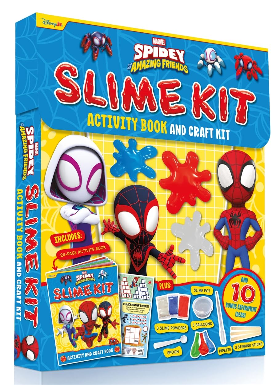 Marvel Spidey & His Amazing Friends: Slime Kit Activity Book ... - 9781836509233