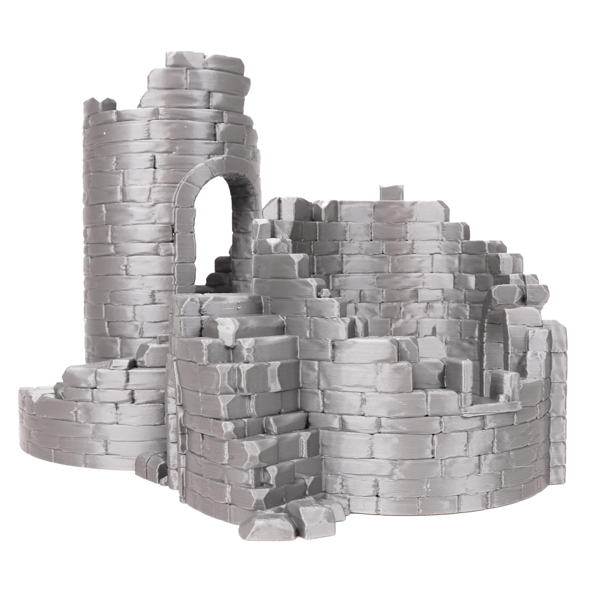 その他 Terrain - Tower, Ruin Amazon.com: Castle Tower Ruin - Tabletop Terrain for Fantasy