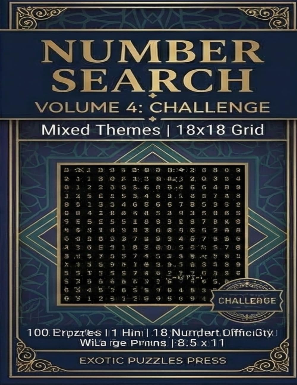 Number Search Volume 4: Mixed Challenge: Expert-Level Puzzle Collection