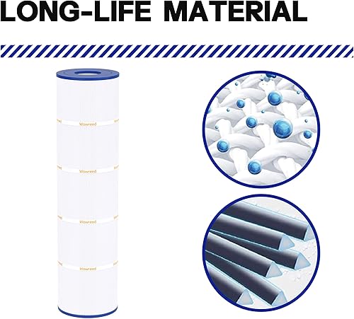 Miniatura 4 de Filtro de piscina compatible con Jandy CL460, CV460, PJAN115/ -M/ PAK4, C-7468, FC-0810, A0558000, R0554600, 4 unidades