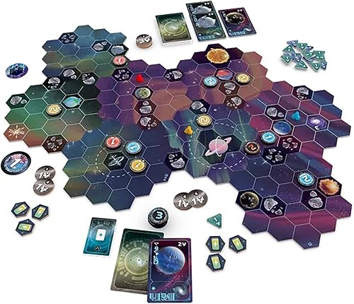 Miniatura 2 de AEG Wormholes - Juego de mesa galático, a partir de 10 años, 1-5 jugadores, 45-60 minutos