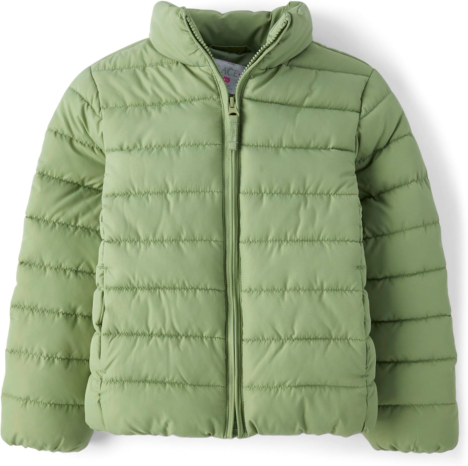 The Children's Place Girls' Medium Weight Wind-Resistant, Water-Resistant Puffer Jacket