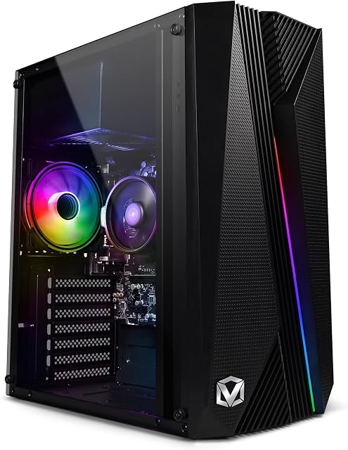 Vibox VI-43 Gaming PC - AMD Ryzen 3200GE Processor - Radeon Vega Graphics - 16GB RAM - 2TB HDD - 240GB SSD - Windows 11 - WiFi
