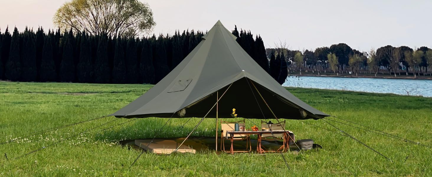 ✮ TOMOUNT ベルテント 4m✮ TOMOUNT Bell Tent 3m 4m 5m TC Polycotton Camping Panama | Ubuy