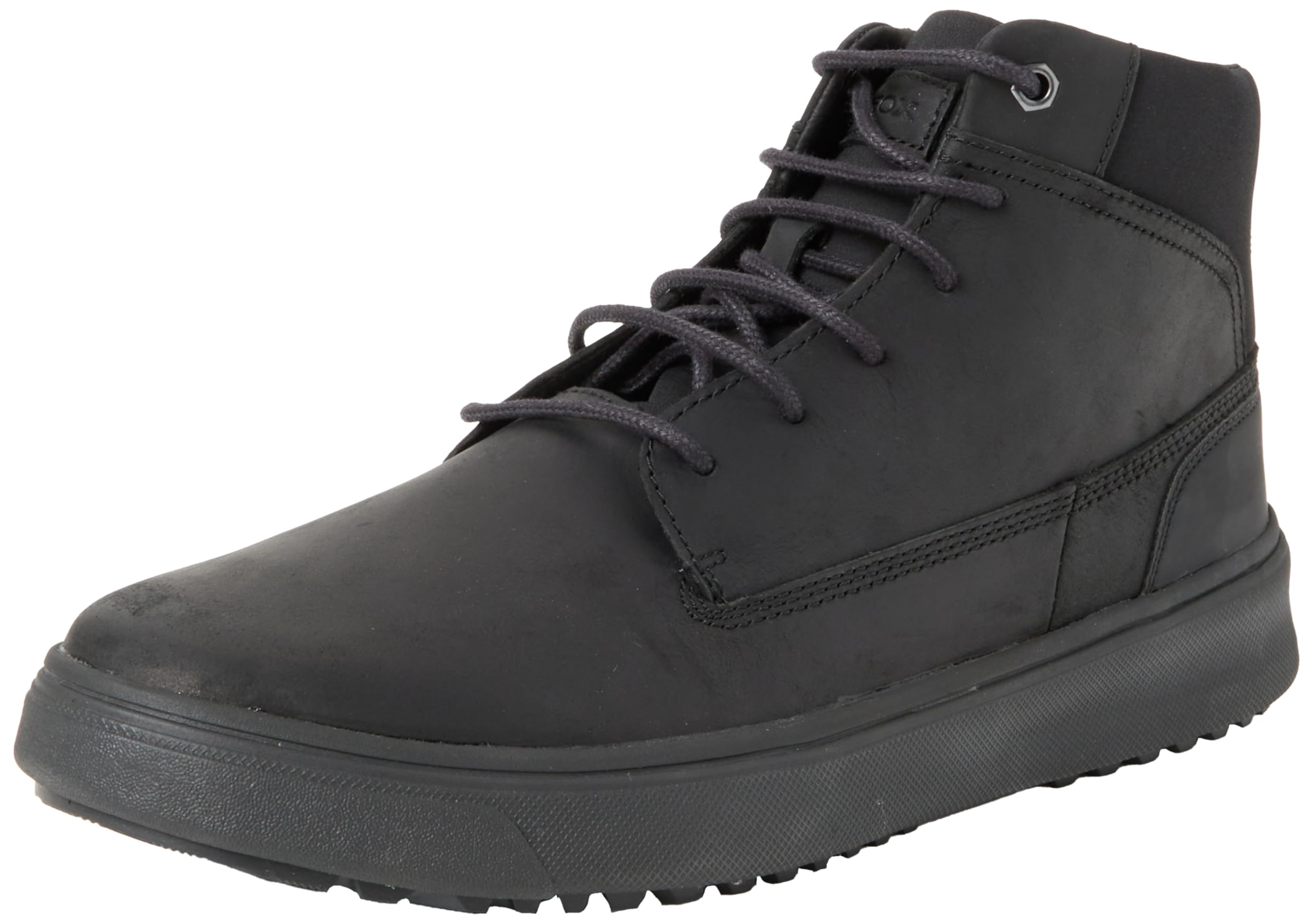 Geox Boys' U Cervino Ankle Boot, black, 41 EU