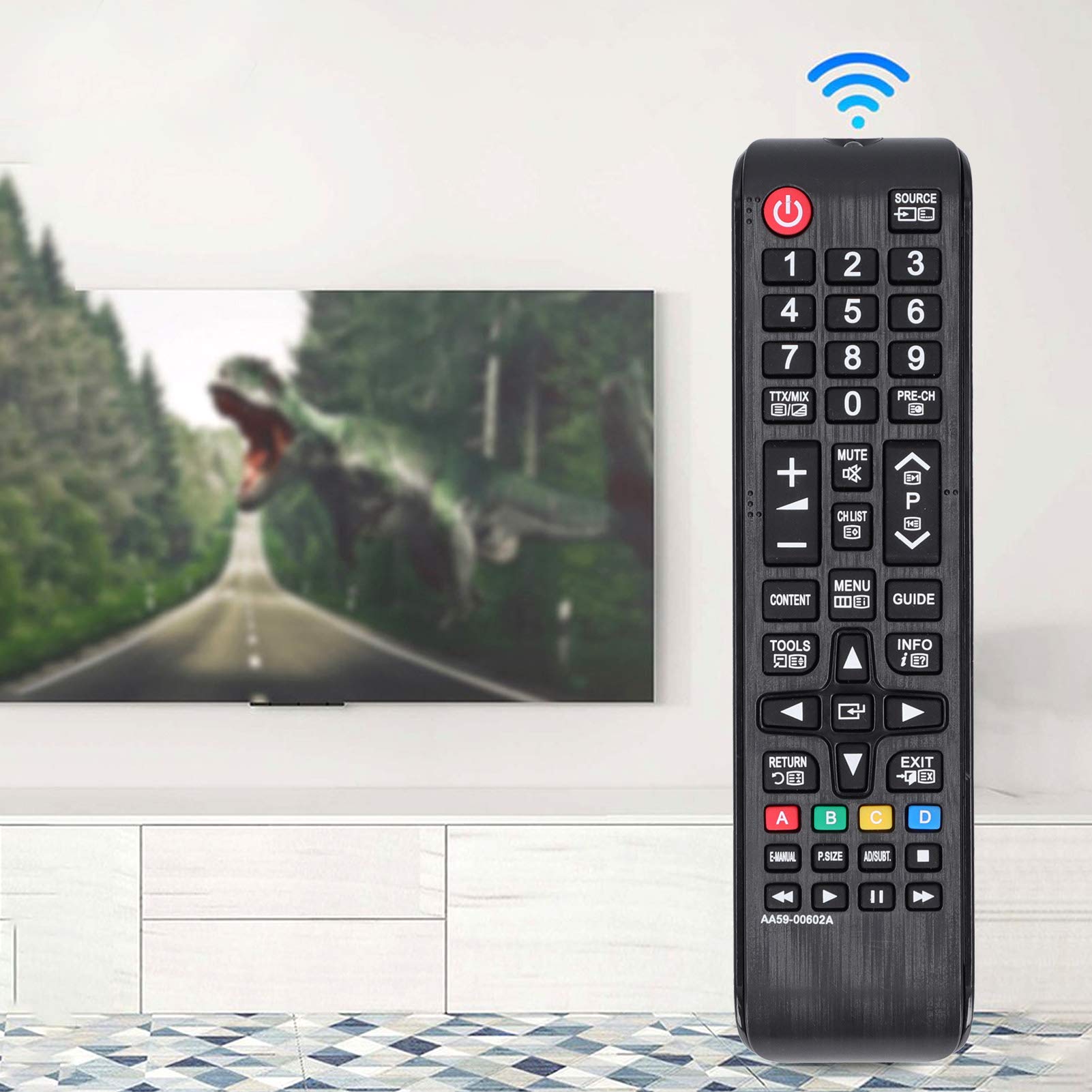 ASHATA AA59-00602A TV afstandsbediening voor , afstandsbediening voor AA59-00602A AA59-00666A AA59-00741A AA59-00496A LCD LED TV