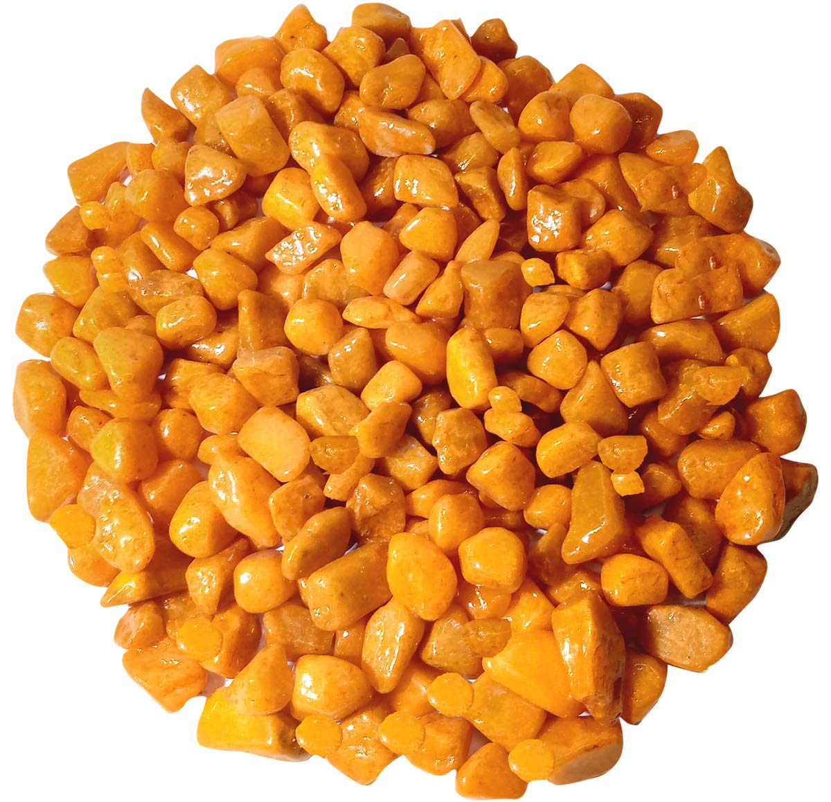 Sky 1 kg Orange color Stones River Rock Substrate Pebbles stones Home Decoration, Garden, Fish Aquarium Vase Fillers(Orange color) (B08187VRBD) Amazon Price History, Amazon Price Tracker