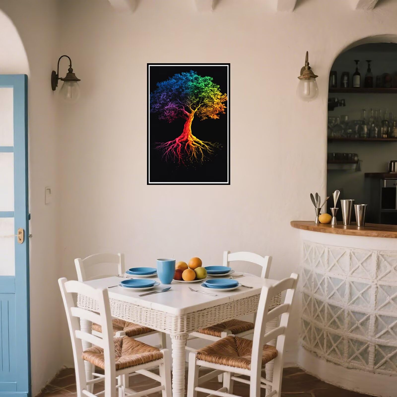 Farba do malowania diamentowego, dla dorosłych, na cztery pory roku, drzewo, kreatywny zestaw dla dorosłych i dzieci, mozaika 5D, do tworzenia diamentów, dla dzieci, dekoracja ścienna do domu, 80 x