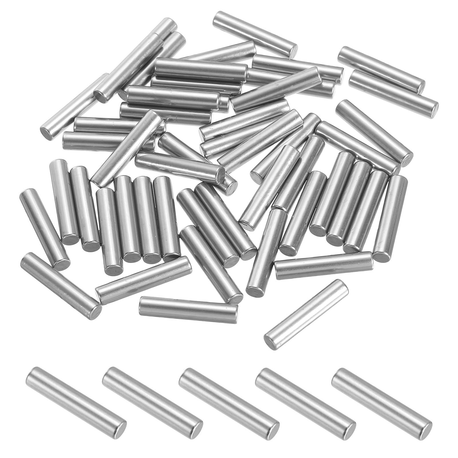 PATIKIL Metal Dowel Pins 5x25 mm