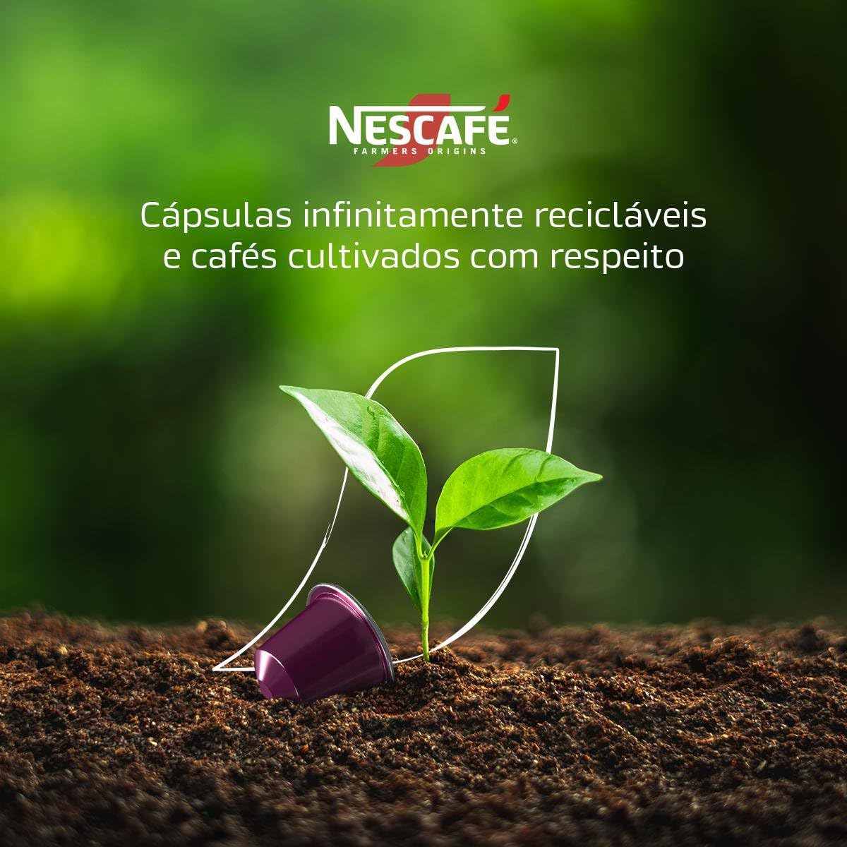 Café em Cápsula Compatível com Nespresso Nescafé Farmers Origins Índia 10 Cápsulas