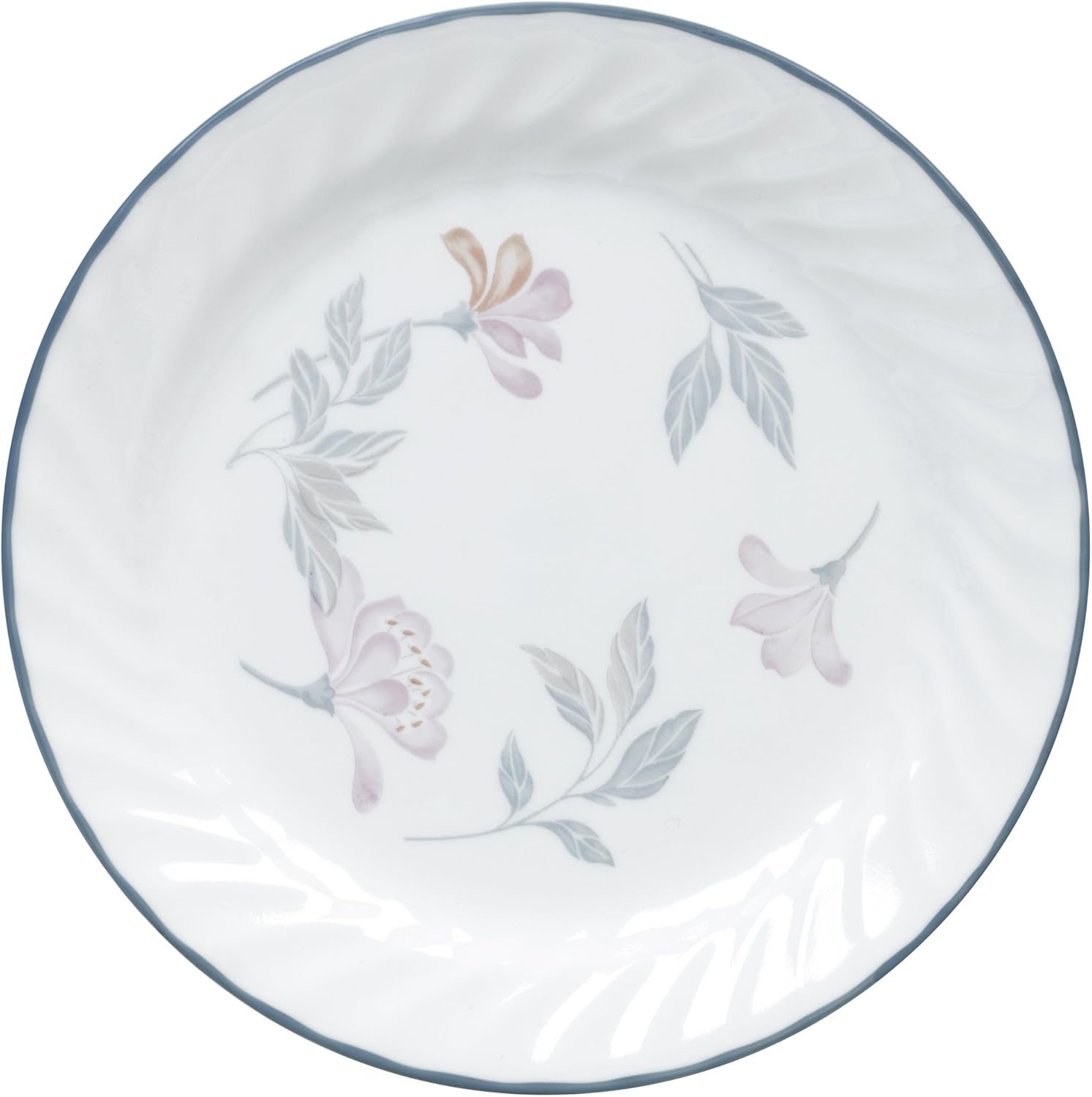 Corelle Impressions 9Inch Luncheon Plate, Pink Trio