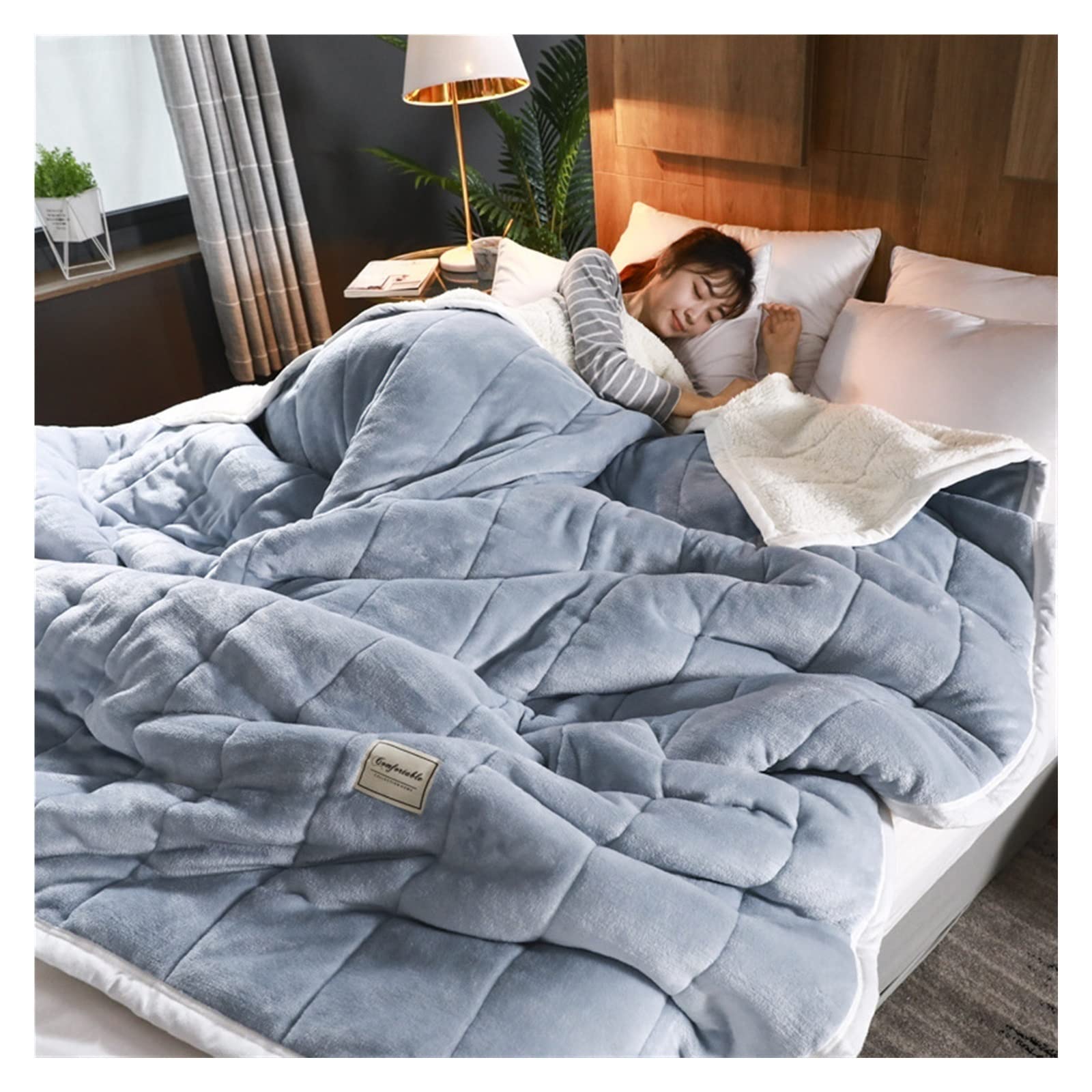 Deken Fleece dekens en plaids Volwassen Dikke Warme winter