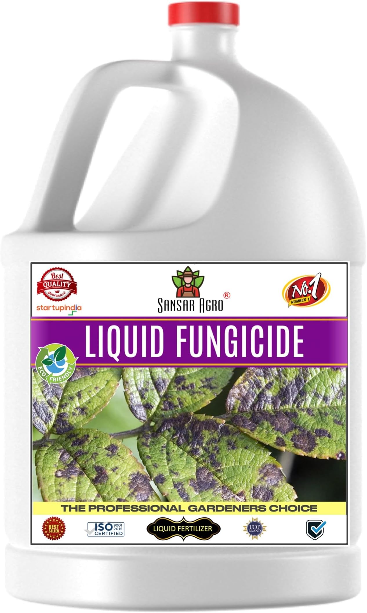 Sansar Agro® Liquid Fungus Remover, Essential Organic Fungus Remover for removing all types of Fungus From Plants (1000 ml)