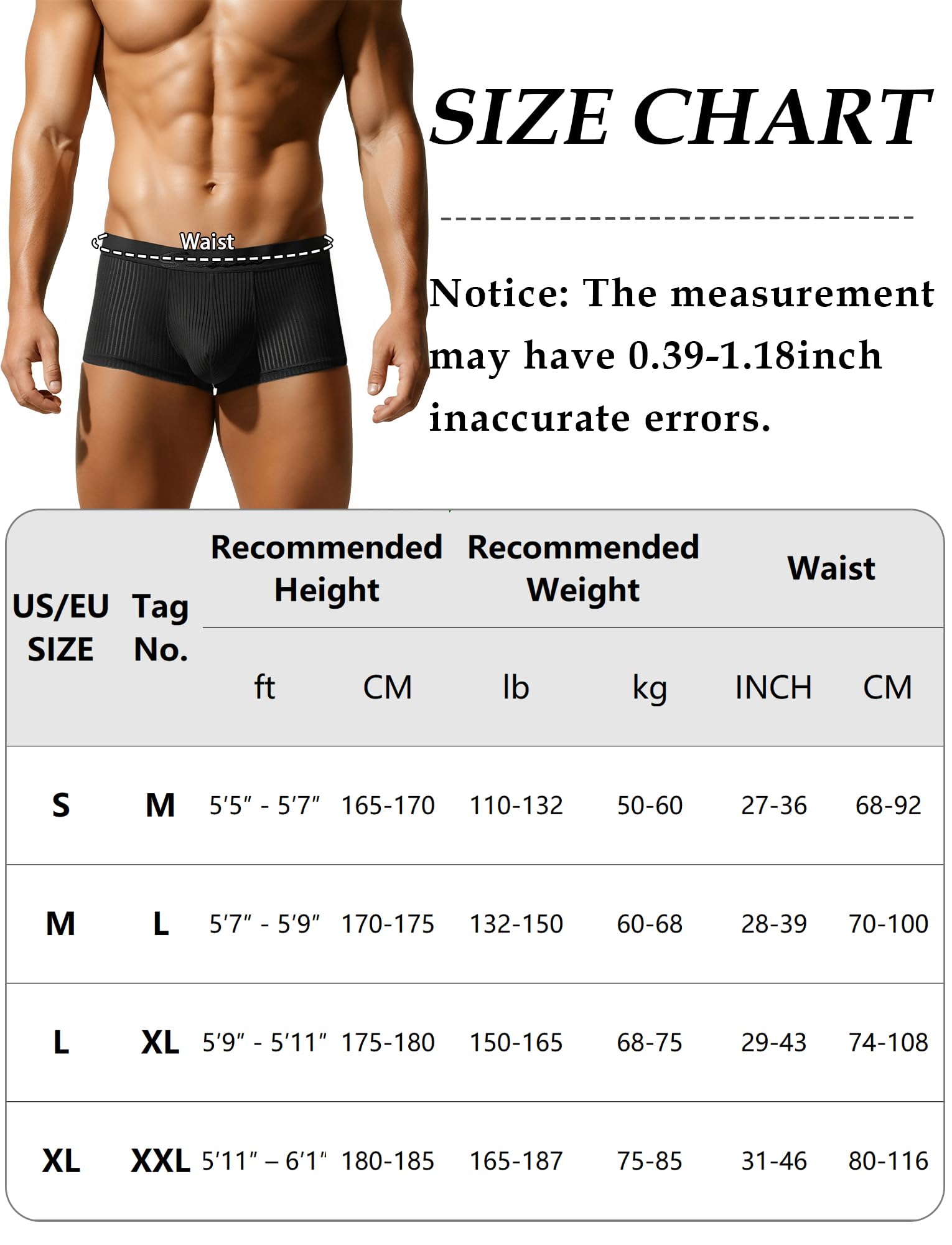 SEAUR Boxer da uomo a costine, senza cuciture, sexy, a vita bassa, traspiranti, mutande
