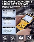 MOTOPOWER MP69033 Car OBD2 Scanner Code Reader Engine Fault Scanner CAN Diagnostic Scan Tool for All OBD II Protocol Cars Since 1996, Yellow